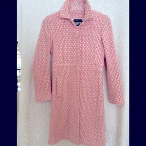 Marvin Richards Pink and Cream Coat